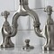 Kingston Brass Bridge Bathroom Faucet with Brass Pop-Up, Brushed Nickel KS7978PL - alternate 5
